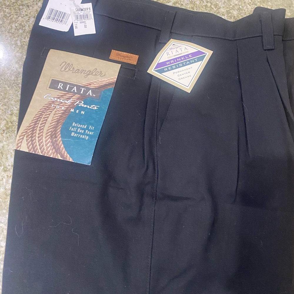 Mens casual wrangler Riata pant for men